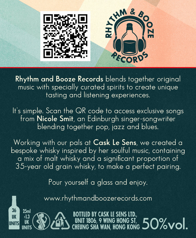 Cask Le Sens x Rhythm & Booze Blended Scotch Whisky 7+ Years Old